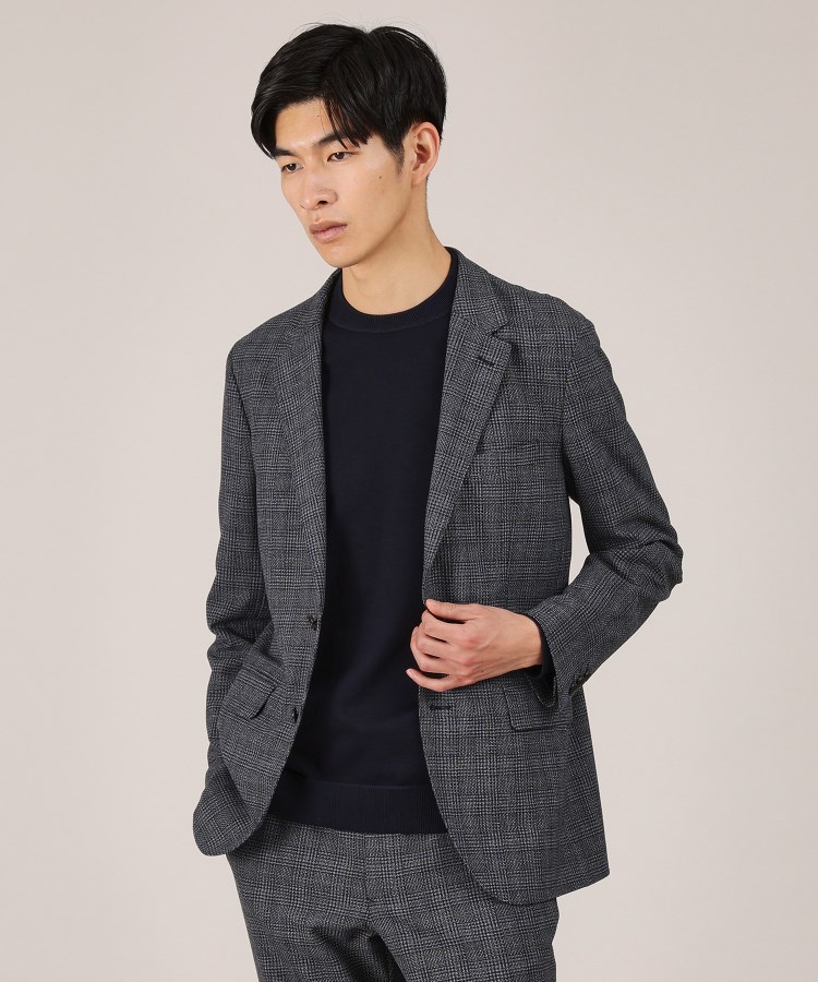 セットアップ対応】トリッチ(R)グレンチェック ジャケット セットアップ対応】トリッチ(R)グレンチェック ジャケット