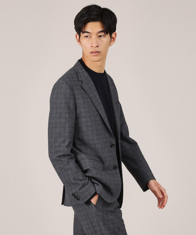 セットアップ対応】トリッチ(R)グレンチェック ジャケット セットアップ対応】トリッチ(R)グレンチェック ジャケット