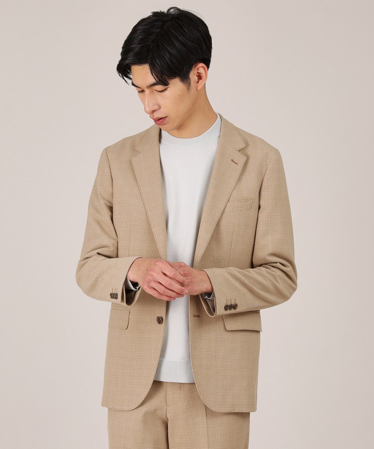 セットアップ対応】トリッチ(R)グレンチェック ジャケット セットアップ対応】トリッチ(R)グレンチェック ジャケット