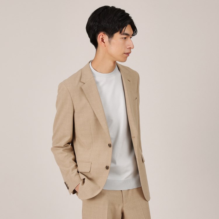 タケオキクチ(TAKEO KIKUCHI)の【セットアップ対応】トリッチ(R)グレンチェック ジャケット テーラードジャケット
