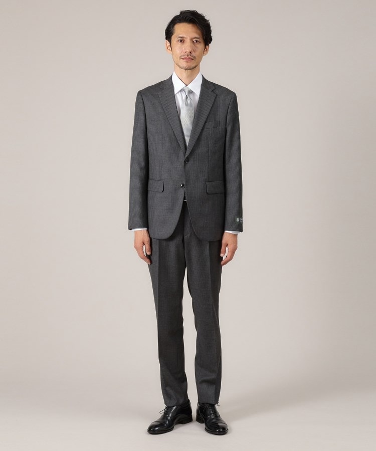 DORMEUIL AMADEUS365】ピンストライプ スーツ(スーツセット DORMEUIL AMADEUS365】ピンストライプ スーツ(スーツセット