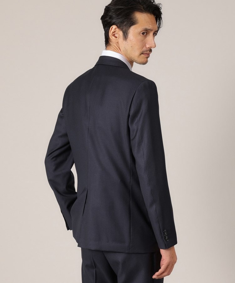 DORMEUIL AMADEUS365】ピンストライプ スーツ(スーツセット DORMEUIL AMADEUS365】ピンストライプ スーツ(スーツセット