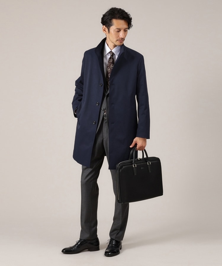DORMEUIL AMADEUS365】ピンストライプ スーツ(スーツセット DORMEUIL AMADEUS365】ピンストライプ スーツ(スーツセット