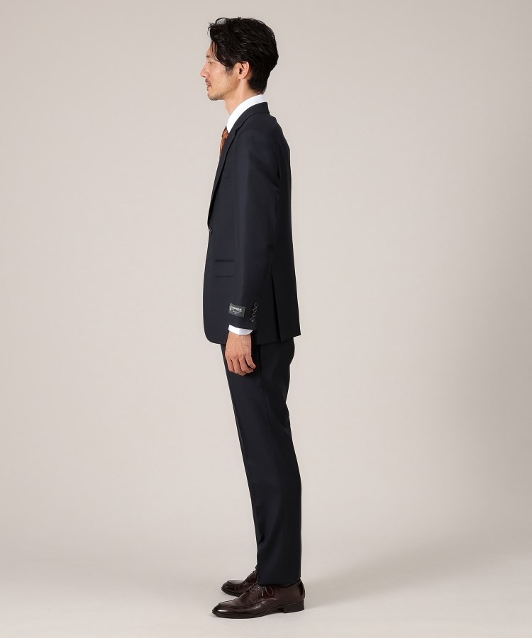 DORMEUIL AMADEUS365】無地見え ダイアゴナル スーツ/3ピース