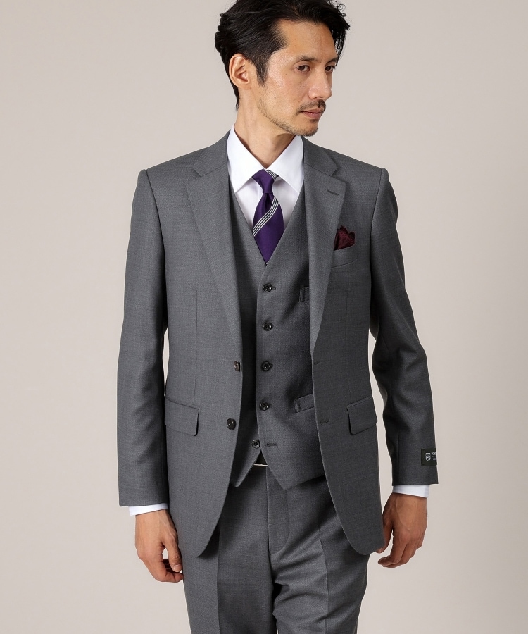 DORMEUIL】リップストップ カラー スーツ（スーツセット