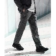 タケオキクチ(TAKEO KIKUCHI)のメランジ ハニカム ストレッチ パンツ18