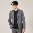 タケオキクチ(TAKEO KIKUCHI)の【360°ストレッチ／セットアップ対応】None Of Stress リネンジャケット チャコールグレー(014)