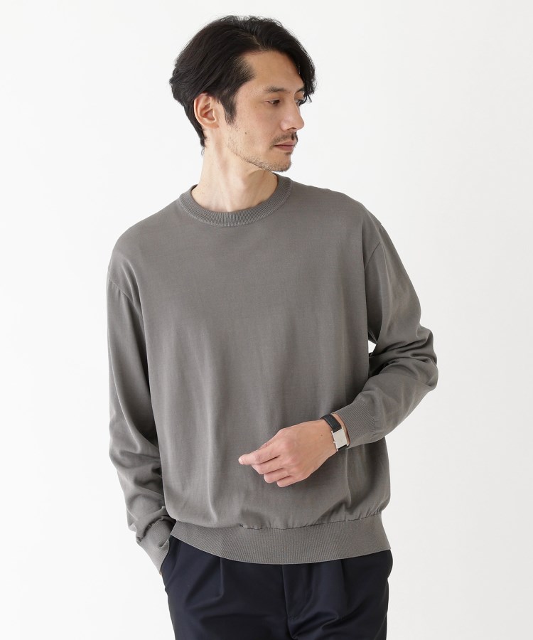 タケオキクチ(TAKEO KIKUCHI)の【THE FLAGSHIP】ウール混シルク プルオーバーニット10