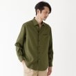 タケオキクチ(TAKEO KIKUCHI)の【THE FLAGSHIP】オーガニックコットン シャツ オリーブグリーン(026)
