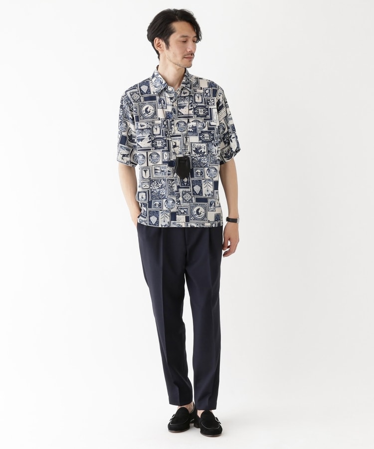 タケオキクチ(TAKEO KIKUCHI)の【THE FLAGSHIP】ディアスキン ネック巾着ポーチ10