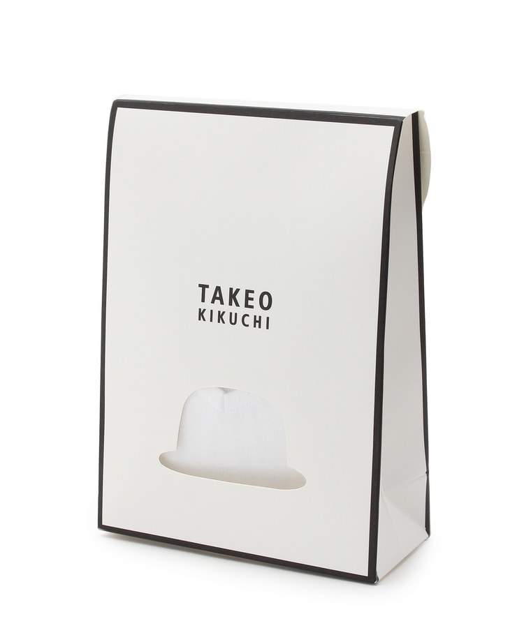 タケオキクチ(TAKEO KIKUCHI)の汗染み防止インナーシャツ[ メンズ 吸水速乾] ホワイト(001)