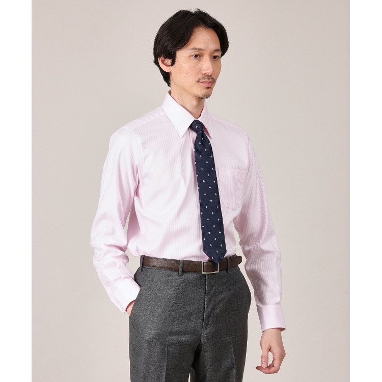 タケオキクチ(TAKEO KIKUCHI)の【Made in JAPAN】ドビーストライプ ドレス シャツ ドレスシャツ