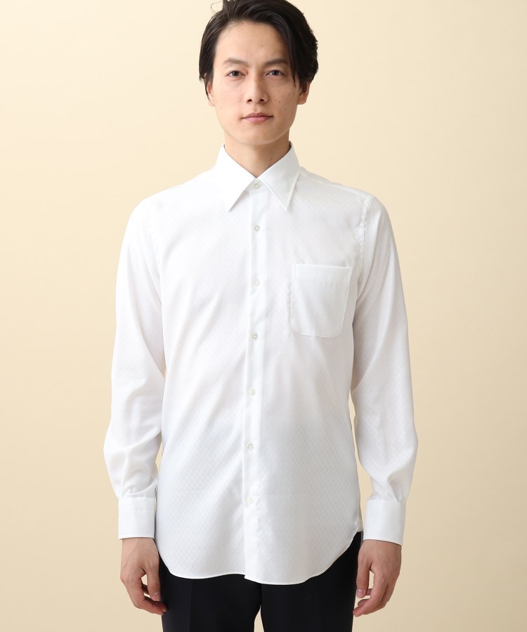 タケオキクチ(TAKEO KIKUCHI)の【Sサイズ～】市松紋 ドレスシャツ2