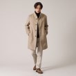 タケオキクチ(TAKEO KIKUCHI)の【ウールカシミヤブレンド】ビーバー調 スタンドカラー コート50