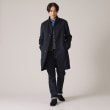タケオキクチ(TAKEO KIKUCHI)の【ウールカシミヤブレンド】ビーバー調 スタンドカラー コート44
