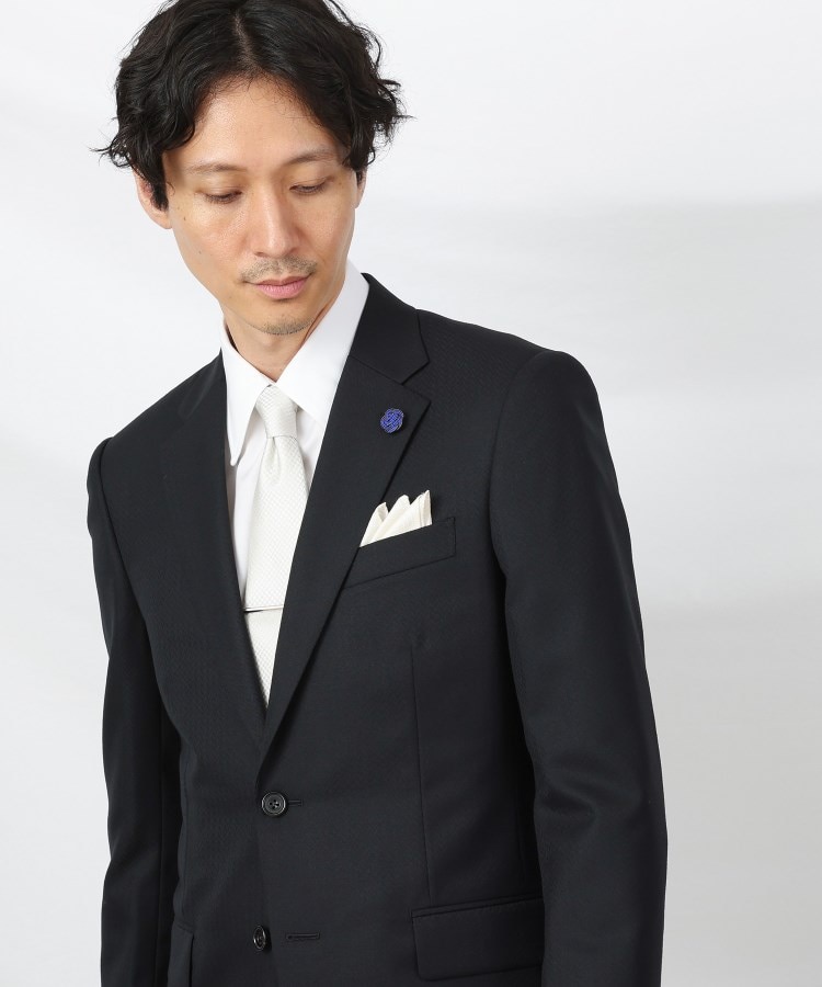 タケオキクチ(TAKEO KIKUCHI)の【Made in JAPAN】矢絣(やがすり)スーツ/ スリーピース対応65