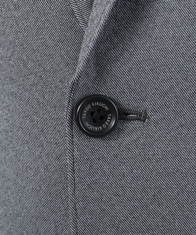 ONOFF/セットアップ対応】メランジ シャークスキン ストレッチ ONOFF/セットアップ対応】メランジ シャークスキン ストレッチ