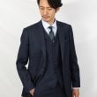 タケオキクチ(TAKEO KIKUCHI)の【3ピース対応】シャイニーシャークピンヘッド ベスト31