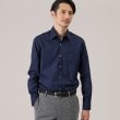 タケオキクチ(TAKEO KIKUCHI)の【Made in JAPAN】ブロード レギュラーカラー ドレスシャツ ネイビー(093)