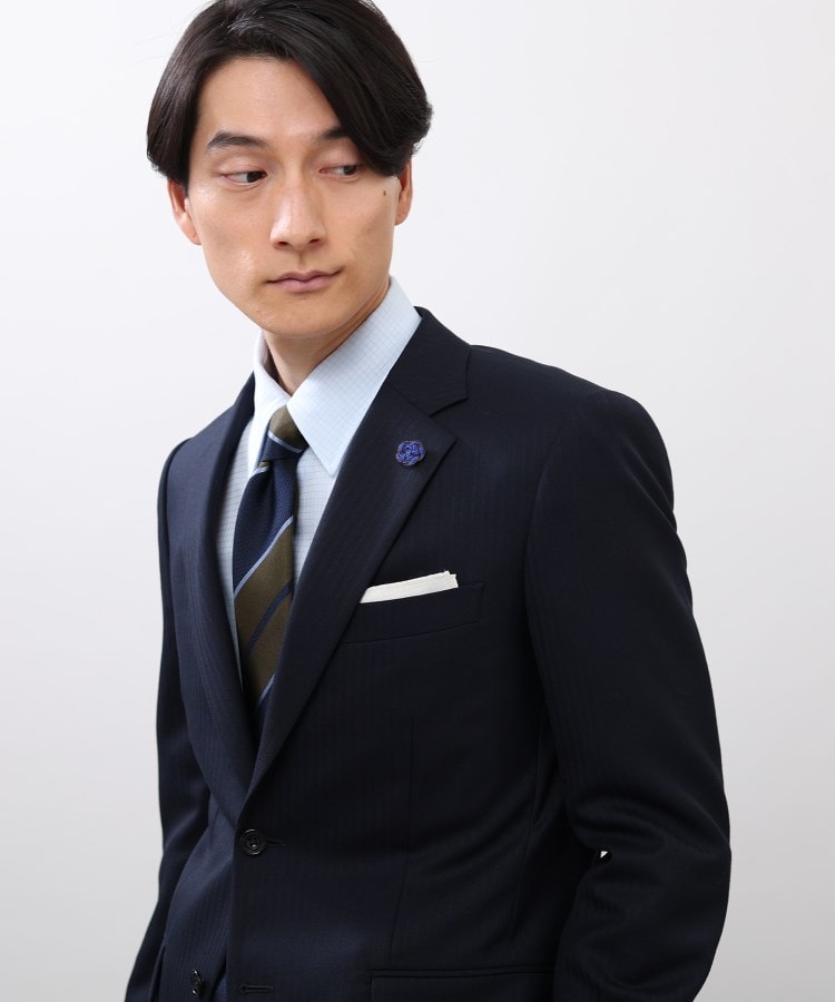 絣りストライプ スーツ(スーツセット) | TAKEO KIKUCHI 絣りストライプ スーツ(スーツセット) | TAKEO KIKUCHI