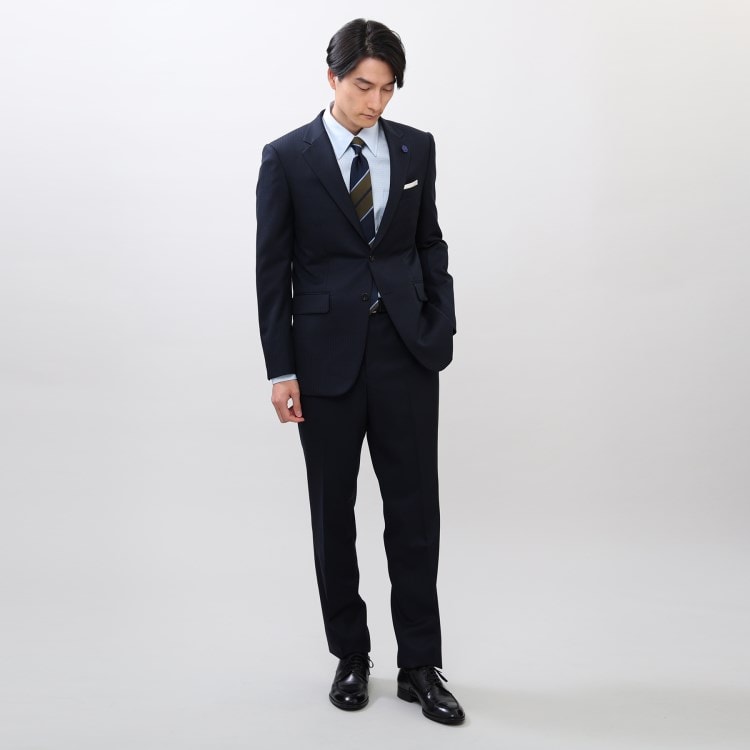 タケオキクチ(TAKEO KIKUCHI)の絣りストライプ スーツ スーツセット