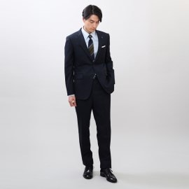 タケオキクチ(TAKEO KIKUCHI)の絣りストライプ スーツ
