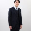 タケオキクチ(TAKEO KIKUCHI)の絣りストライプ スーツ29