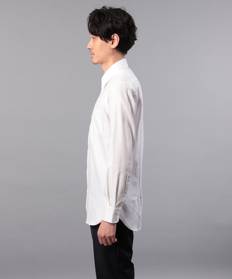 タケオキクチ(TAKEO KIKUCHI)のドビーストライプ ビジネス シャツ18