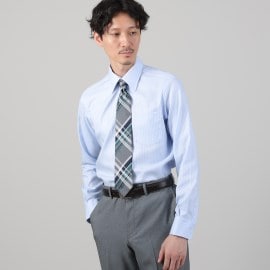 タケオキクチ(TAKEO KIKUCHI)のドビーストライプ ビジネス シャツ