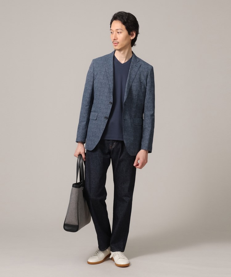 タケオキクチ(TAKEO KIKUCHI)の【抗菌防臭】COOL DOTS（R）ドビープリント ジャケット16