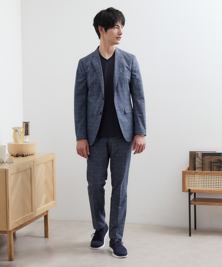タケオキクチ(TAKEO KIKUCHI)の【抗菌防臭】COOL DOTS（R）ドビープリント パンツ41
