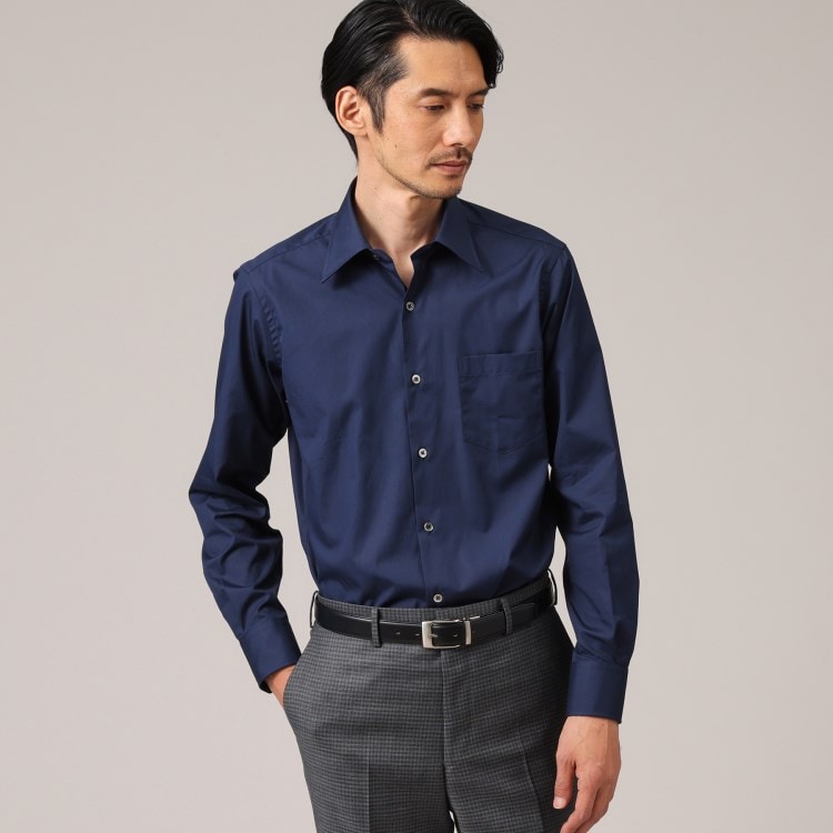 タケオキクチ(TAKEO KIKUCHI)の【Sサイズ～】100双 ブロード レギュラーカラー シャツ ドレスシャツ