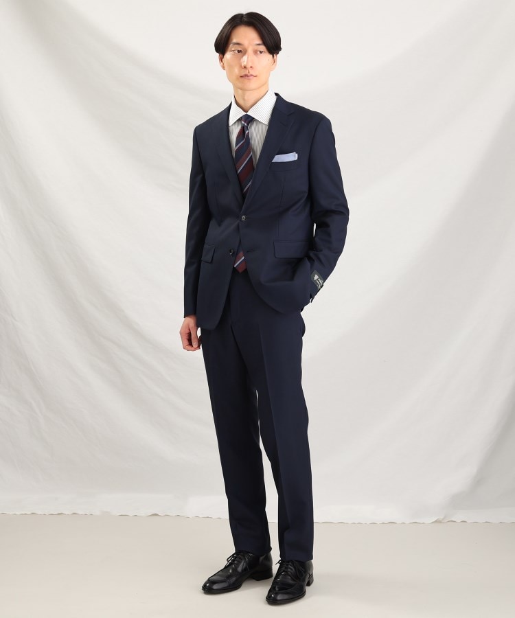 DORMEUIL】リップストップ カラー スーツ（スーツセット） | TAKEO