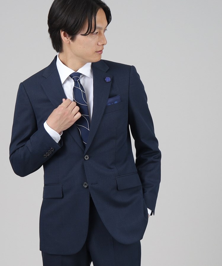 タケオキクチ(TAKEO KIKUCHI)の【Made in　JAPAN】マイクロデザイン スーツ38