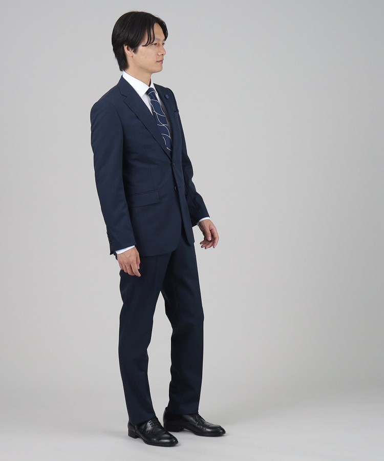 タケオキクチ(TAKEO KIKUCHI)の【Made in　JAPAN】マイクロデザイン スーツ43