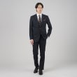 タケオキクチ(TAKEO KIKUCHI)の【Made in　JAPAN】マイクロデザイン スーツ ブラック(019)