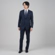 タケオキクチ(TAKEO KIKUCHI)の【Made in　JAPAN】マイクロデザイン スーツ ネイビー(093)