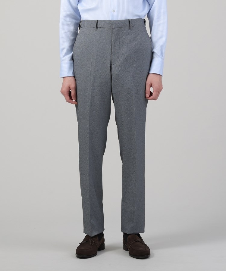 ONOFF/セットアップ対応】メランジ シャークスキン ストレッチ ONOFF/セットアップ対応】メランジ シャークスキン ストレッチ