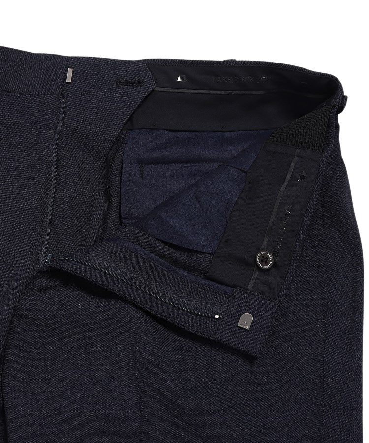 タケオキクチ(TAKEO KIKUCHI)の【ONOFF/セットアップ対応】メランジ シャークスキン ストレッチ パンツ15