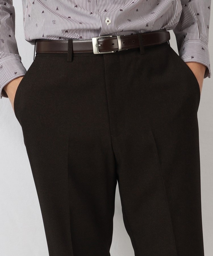 ONOFF/セットアップ対応】メランジ シャークスキン ストレッチ ONOFF/セットアップ対応】メランジ シャークスキン ストレッチ