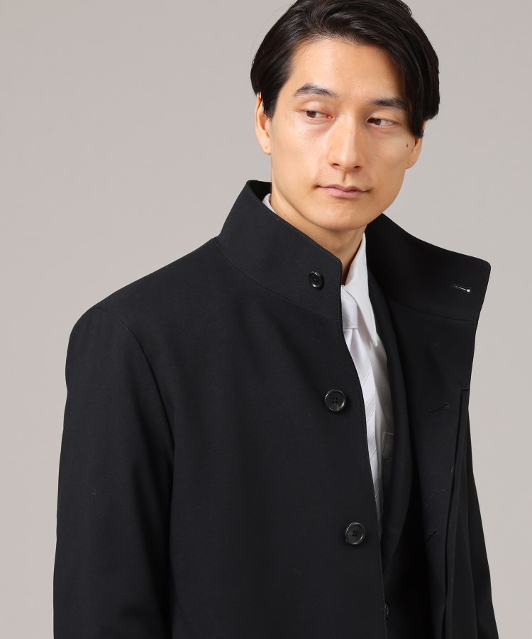 タケオキクチ(TAKEO KIKUCHI)の【ダウンライナー付】メランジ スタンドカラー コート31