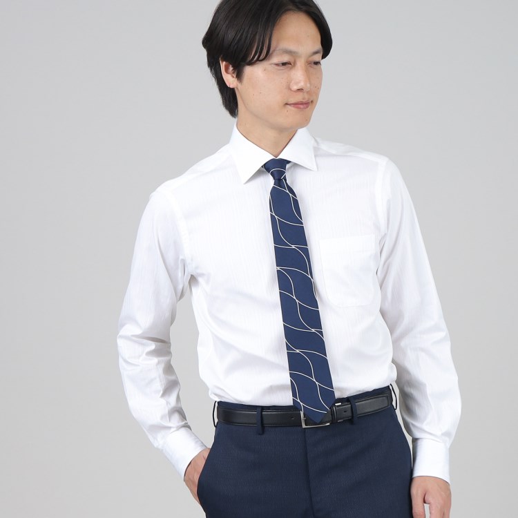 タケオキクチ(TAKEO KIKUCHI)のシャドー オルタネート シャツ ドレスシャツ
