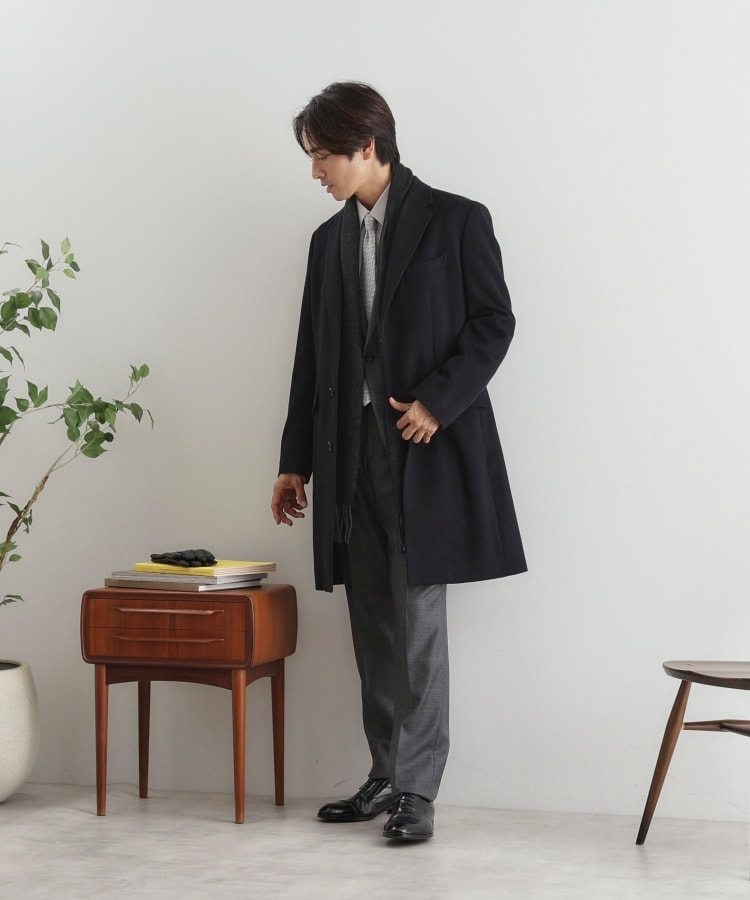 ウールカシミヤブレンド チェスターコート(チェスターコート ウールカシミヤブレンド チェスターコート(チェスターコート