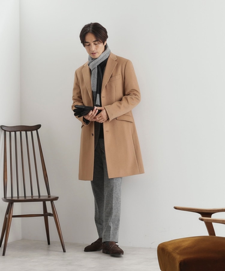 ウールカシミヤブレンド チェスターコート(チェスターコート ウールカシミヤブレンド チェスターコート(チェスターコート