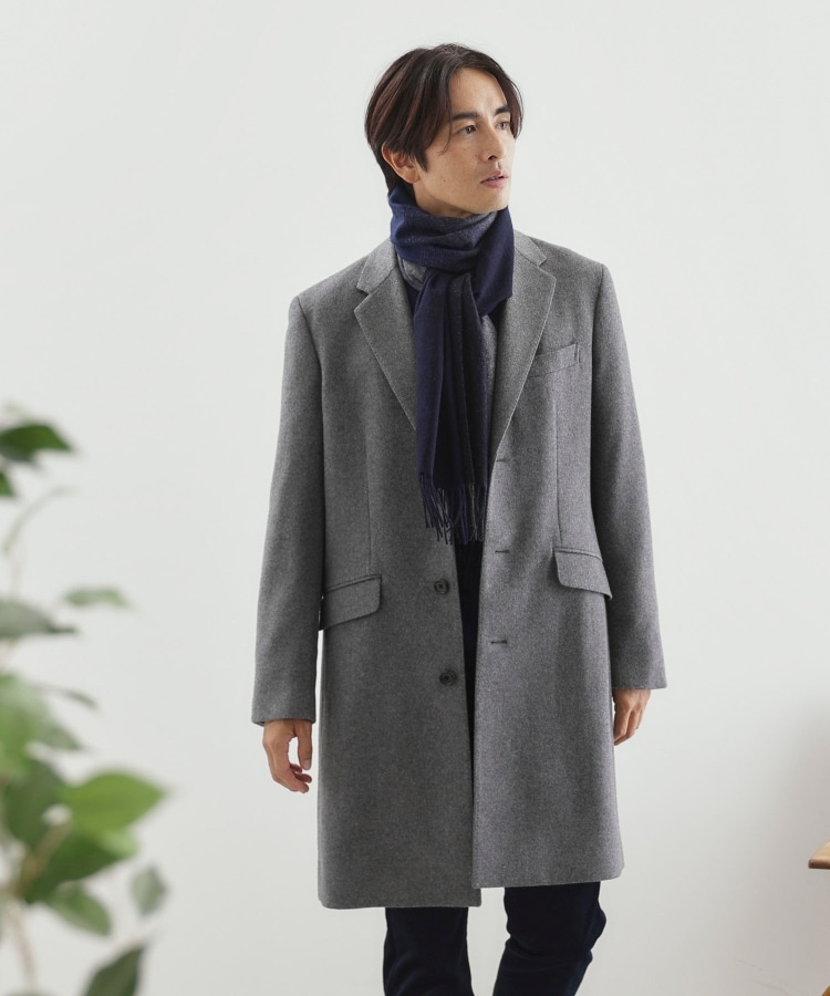 ウールカシミヤブレンド チェスターコート(チェスターコート ウールカシミヤブレンド チェスターコート(チェスターコート