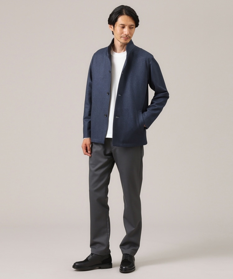DOWN FABRIC】ダウンファブリック スタンドカラーブルゾン DOWN FABRIC】ダウンファブリック スタンドカラーブルゾン