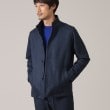 タケオキクチ(TAKEO KIKUCHI)の【DOWN FABRIC】ダウンファブリック スタンドカラーブルゾン ブルー(193)