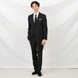 タケオキクチ(TAKEO KIKUCHI)のシャドーチェック スーツ ブラック(219)