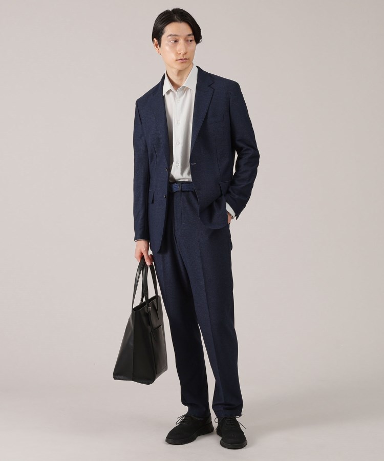 タケオキクチ(TAKEO KIKUCHI)の【抗菌防臭】尾州 リネンブレンド ハニカムメッシュ ジャケット26