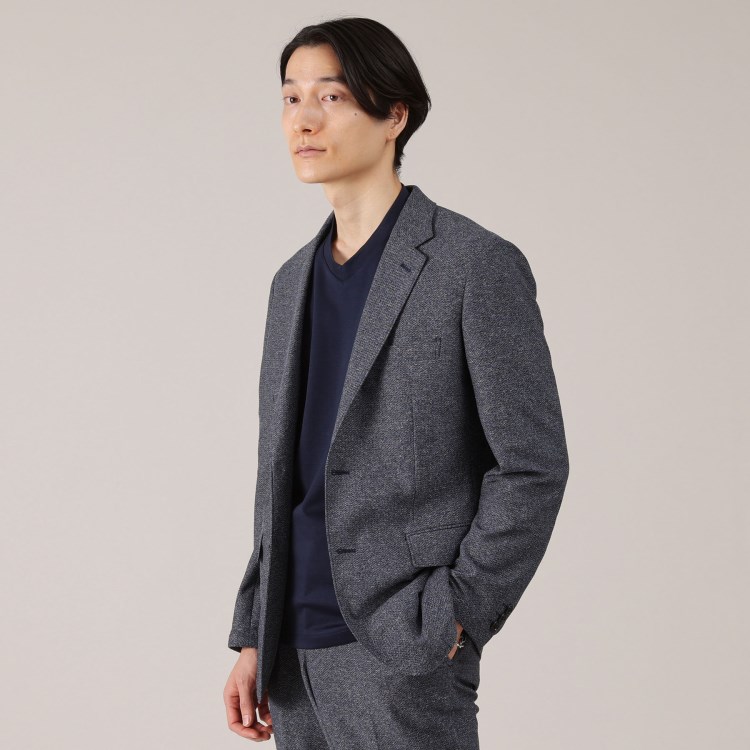 タケオキクチ(TAKEO KIKUCHI)の【抗菌防臭】尾州 リネンブレンド ハニカムメッシュ ジャケット テーラードジャケット